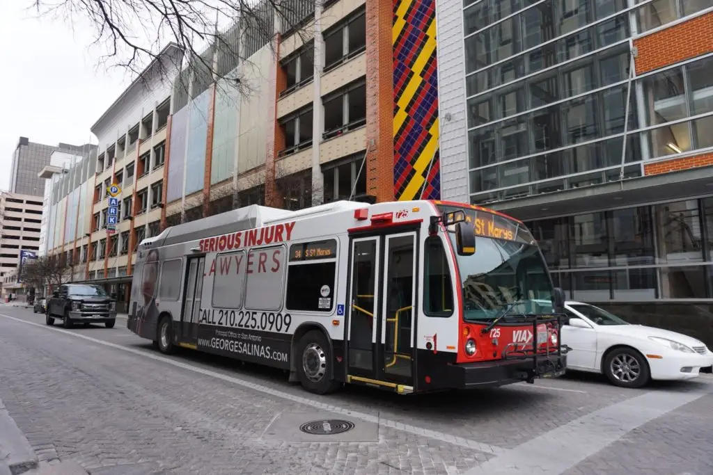 Injury Law Full Bus Wrap