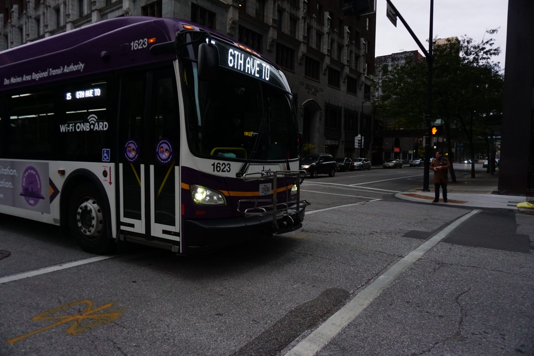 Transit Advertising in Des Moines with DART and Adsposure