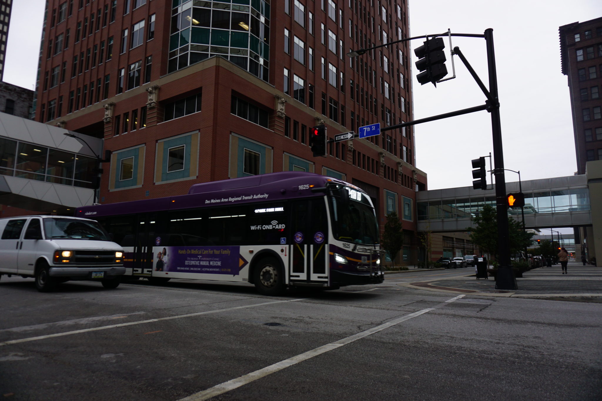 Transit Advertising in Des Moines with DART and Adsposure