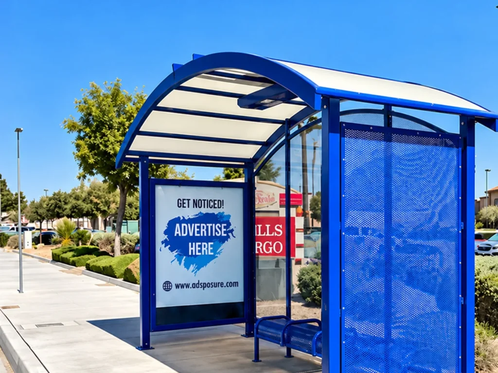 bus shelter advertising