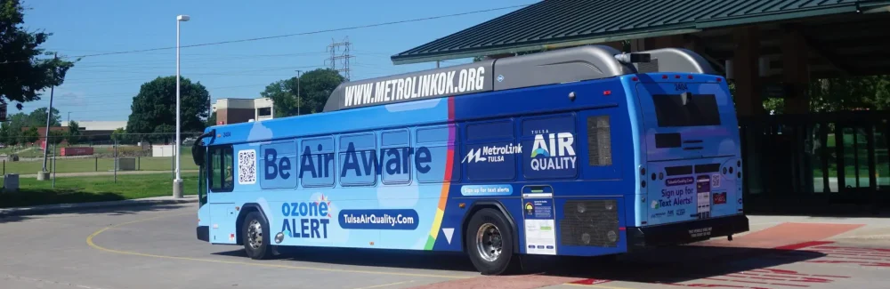 MetroLink Tulsa Ozone Alert! Full Wrap