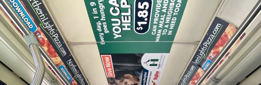 Des Moines Pizza Ad